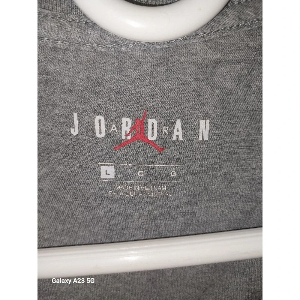 Nike Jordan Jumpman T-Shirt Grey Men's Large BQ6736-091